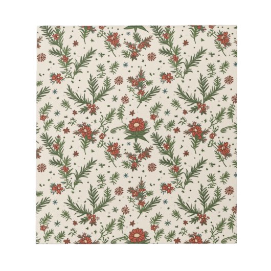 notitieblokken met een kerstpatroon (Voorkant)