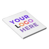 Notitieblokken met logo (bedrijfslogo) (Schuin)