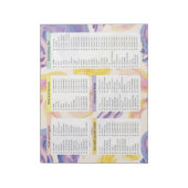  Notitieblokken van de Lijst van de Grocery, de Li (Linkerzijde)