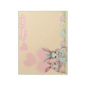 Notitieblokken van paaskonijnen (Linkerzijde)