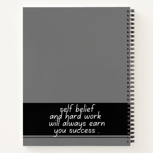 Notitieboek (Achterkant)