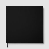 Notitieboek 12" x 12" gastenboek (Voorkant)