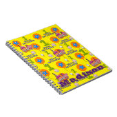 Notitieboek, #1 Eerste verjaardag Noteert Geel Notitieboek (Rechterzijde)
