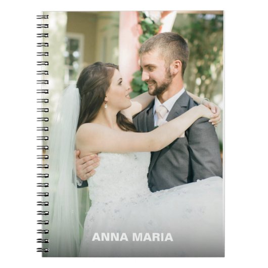 Notitieboek Aangepaste foto (Voorkant)