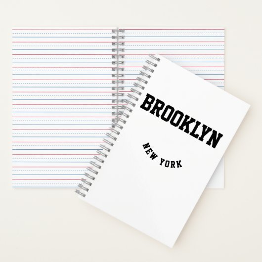 Notitieboek Aangepaste locatie stad en provincie (Binnen)