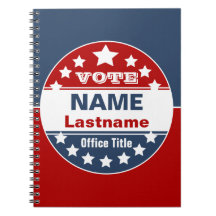 Notitieboek Aangepaste Sjabloon campagne