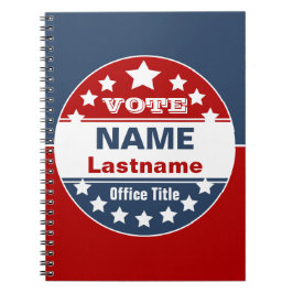 Notitieboek Aangepaste Sjabloon campagne