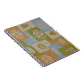 Notitieboek abstract patroonpatroon (Rechterzijde)