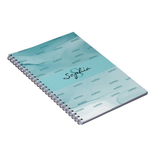 Notitieboek abstracte alcoholinkt (Rechterzijde)