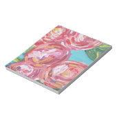 Notitieboek abstracte Rozen Notitieblok (Linkerzijde)