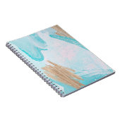 Notitieboek abstracte Waterverf (Rechterzijde)