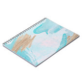 Notitieboek abstracte Waterverf (Linkerzijde)
