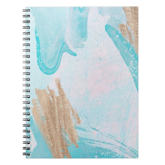 Notitieboek abstracte Waterverf (Voorkant)