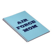Notitieboek Air Force mama (Rechterzijde)