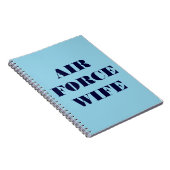 Notitieboek Air Force Wife (Rechterzijde)