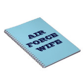 Notitieboek Air Force Wife (Rechterzijde)