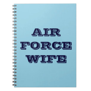Notitieboek Air Force Wife