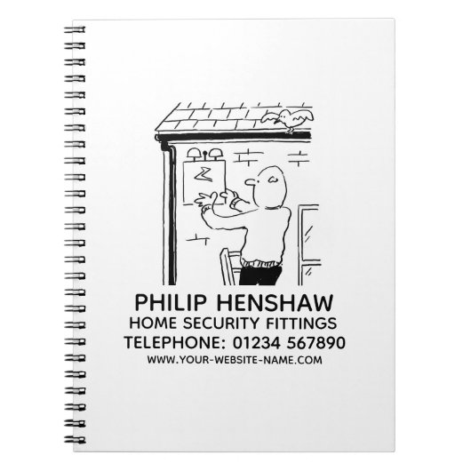 Notitieboek Alarm & Home Security Fittings (Voorkant)