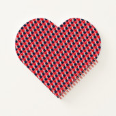 NOTITIEBOEK Amerikaanse vlag Heart Shape (Achterkant)