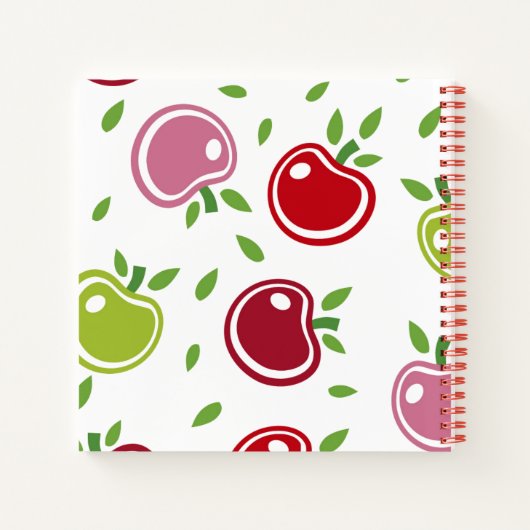 Notitieboek-appels Notitieboek (Achterkant)