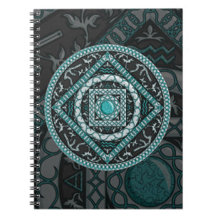 Notitieboek Aquarius Mandala