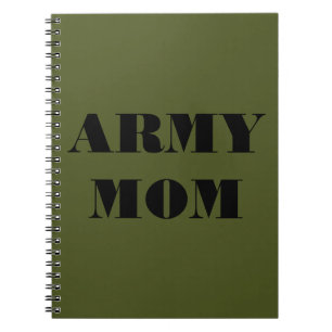 Notitieboek Army Mam