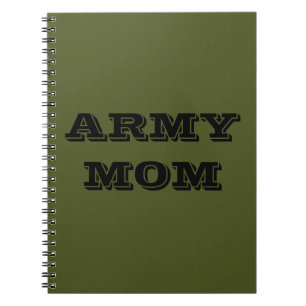 Notitieboek Army Mam