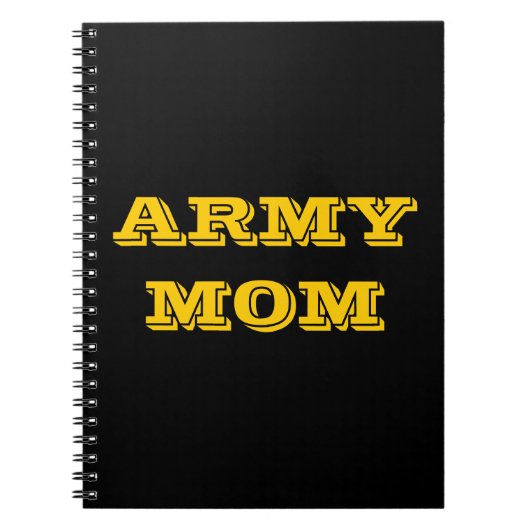 Notitieboek Army Mam (Voorkant)