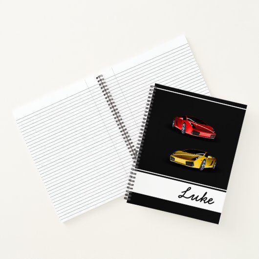 Notitieboek auto's (Binnen)