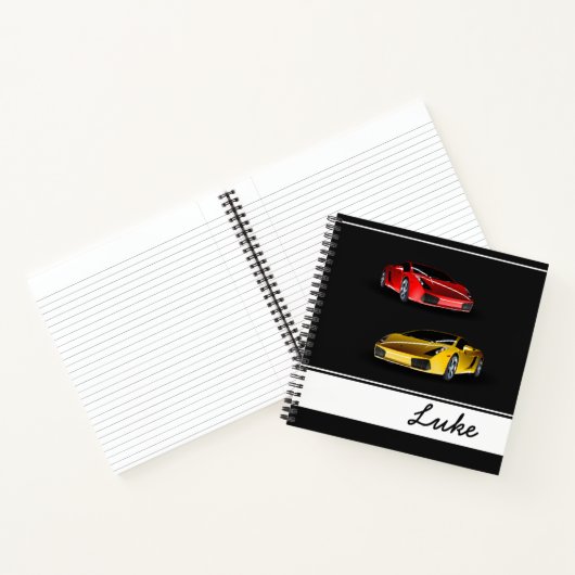 Notitieboek auto's (Binnen)