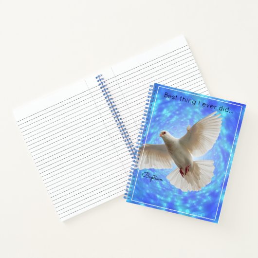 Notitieboek-Baptisme-beste ding dat ik ooit heb ge Notitieboek (Binnen)