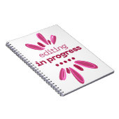 Notitieboek Bewerken in uitvoering voor schrijvers (Rechterzijde)