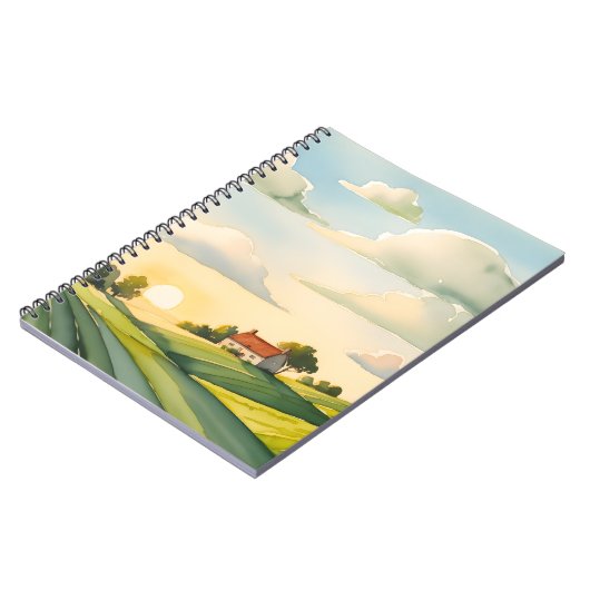 Notitieboek bij Sunset Hills (Linkerzijde)