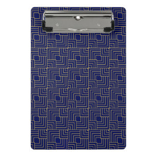 Notitieboek Blauw vierkantje Mini Klembord