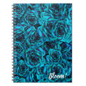 Notitieboek Blauwe Rozen (Voorkant)