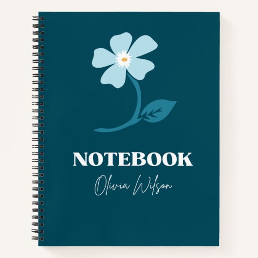 Notitieboek bloem (Voorkant)