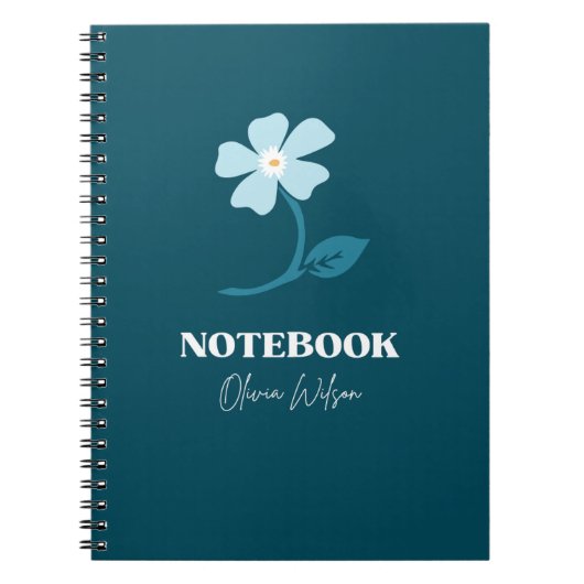 Notitieboek bloem (Voorkant)
