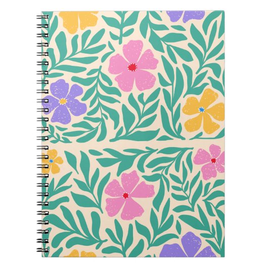 Notitieboek bloemen (Voorkant)