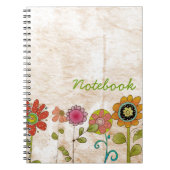 Notitieboek bloemen (Voorkant)