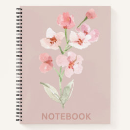 Notitieboek  Bloemen