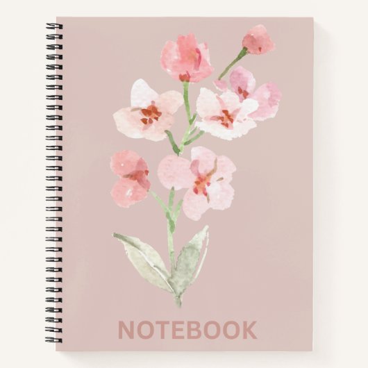 Notitieboek  Bloemen (Voorkant)