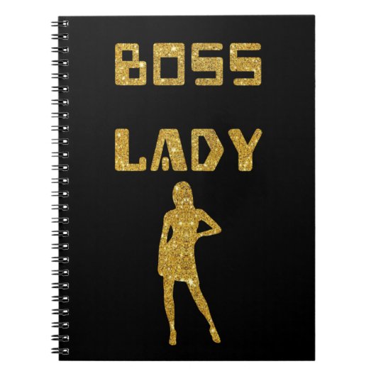 Notitieboek - Boss Lady (Voorkant)