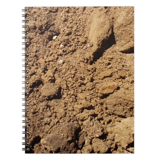 Notitieboek bouwterrein vuil (Voorkant)