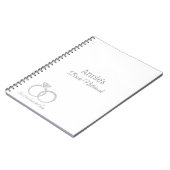 Notitieboek-Bride Notitieboek (Linkerzijde)