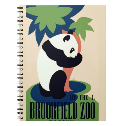 notitieboek "Brookfield Zoo" (Voorkant)