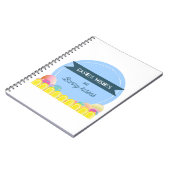 Notitieboek | 'Bunny kisses' schattig Pasen ontwer (Linkerzijde)