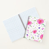 Notitieboek cadeau met Waterverf bloesems voor doc (Binnen)