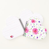 Notitieboek cadeau met Waterverf Floral Art (Binnen)