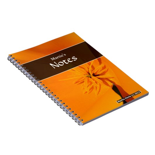 Notitieboek Californië Poppy (Rechterzijde)