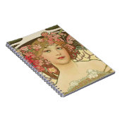 Notitieboek Champagne Alphonse Mucha (Rechterzijde)